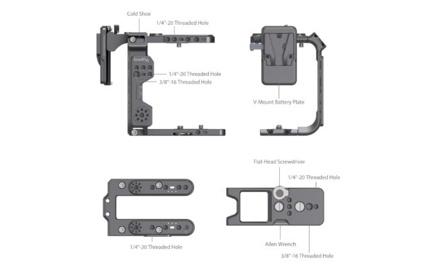 SmallRig Cage Kit for Sony FX6 