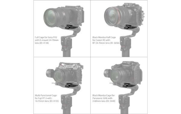 SmallRig Arca-Swiss Mount Plate for DJI RS 3 Mini