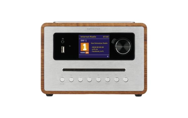 Noxon iRadio 500 CD Walnuss DAB+, Internetradio, CD, BT