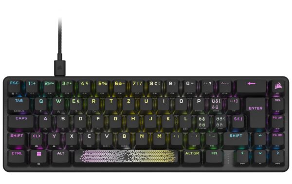 1591636 - Mediatech Corsair K65 RGB PRO MINI, OPX USB-A, mechanisch, RGB Backlighting kaufen Schweiz | Mediatech.ch