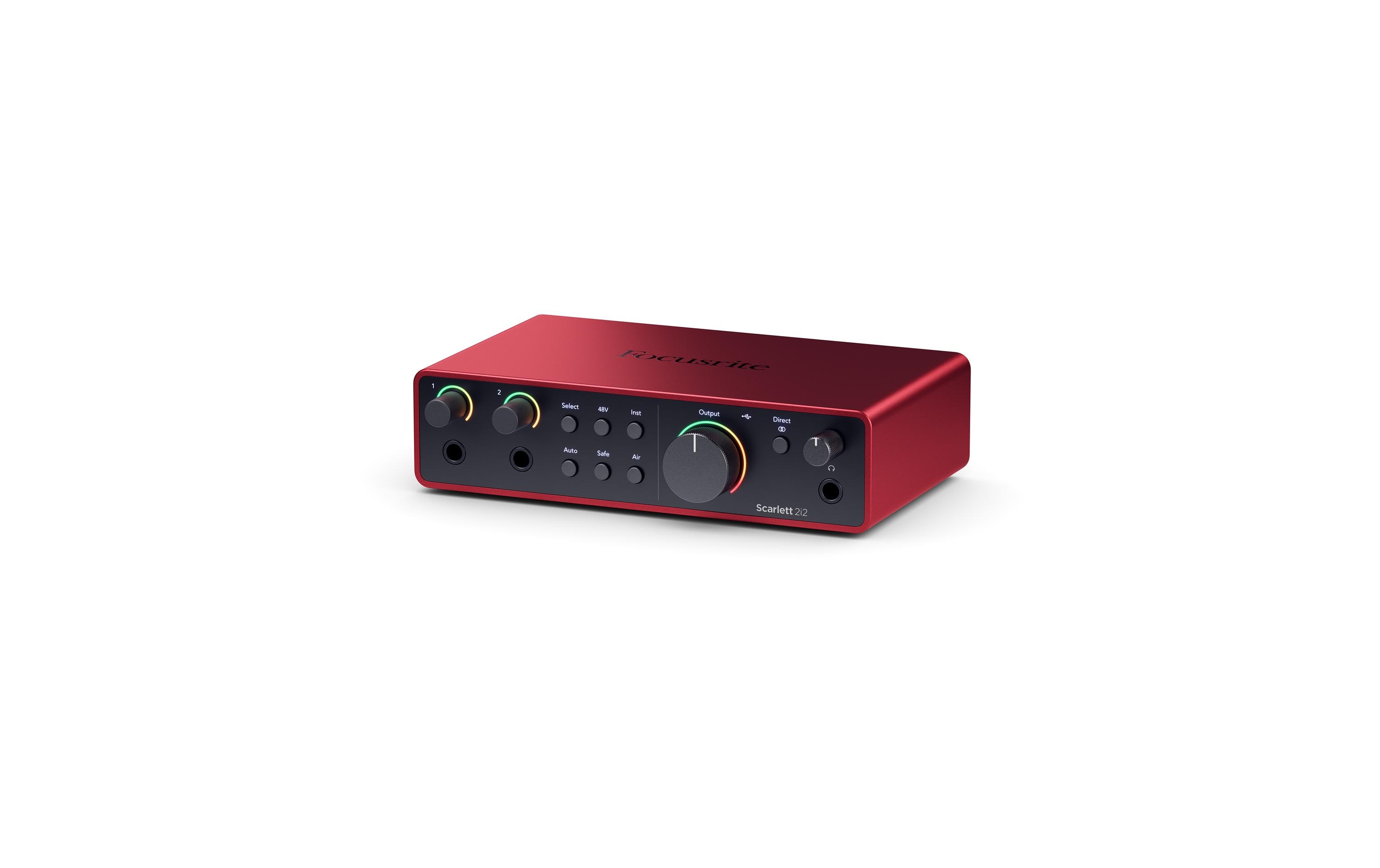 1593812 - Mediatech Focusrite Scarlett 2i2 4th Generation 2 In/2 Out USB-C Audiointerface kaufen Schweiz | Mediatech.ch
