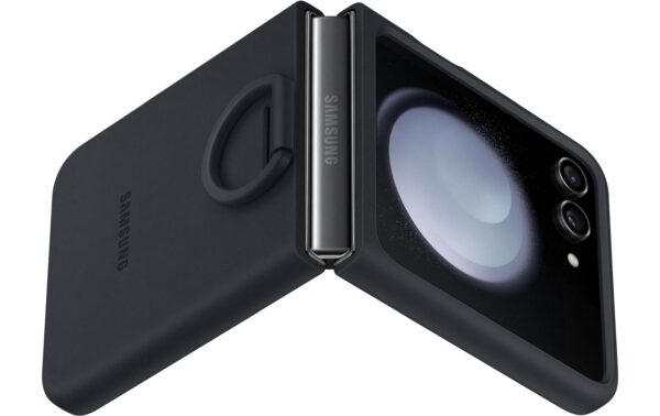 Samsung Flip Silicon Case with Ring Indigo für Flip 5