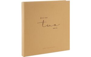 Goldbuch Hochzeitsalbum two of us Grösse: 30x31 cm, 60 Seiten, Braun