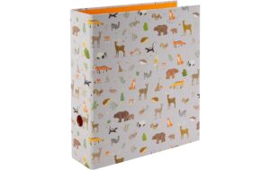 Goldbuch Ordner Woodland braun A4, 8 cm breit