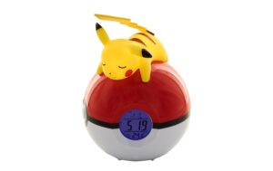 Teknofun Pokémon - Digitaler Radiowecker liegender Pikachu