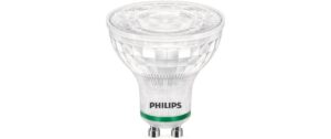 Philips LED Lampe 2.4W (50W) GU10, 380lm, 3000K, nicht dimmbar