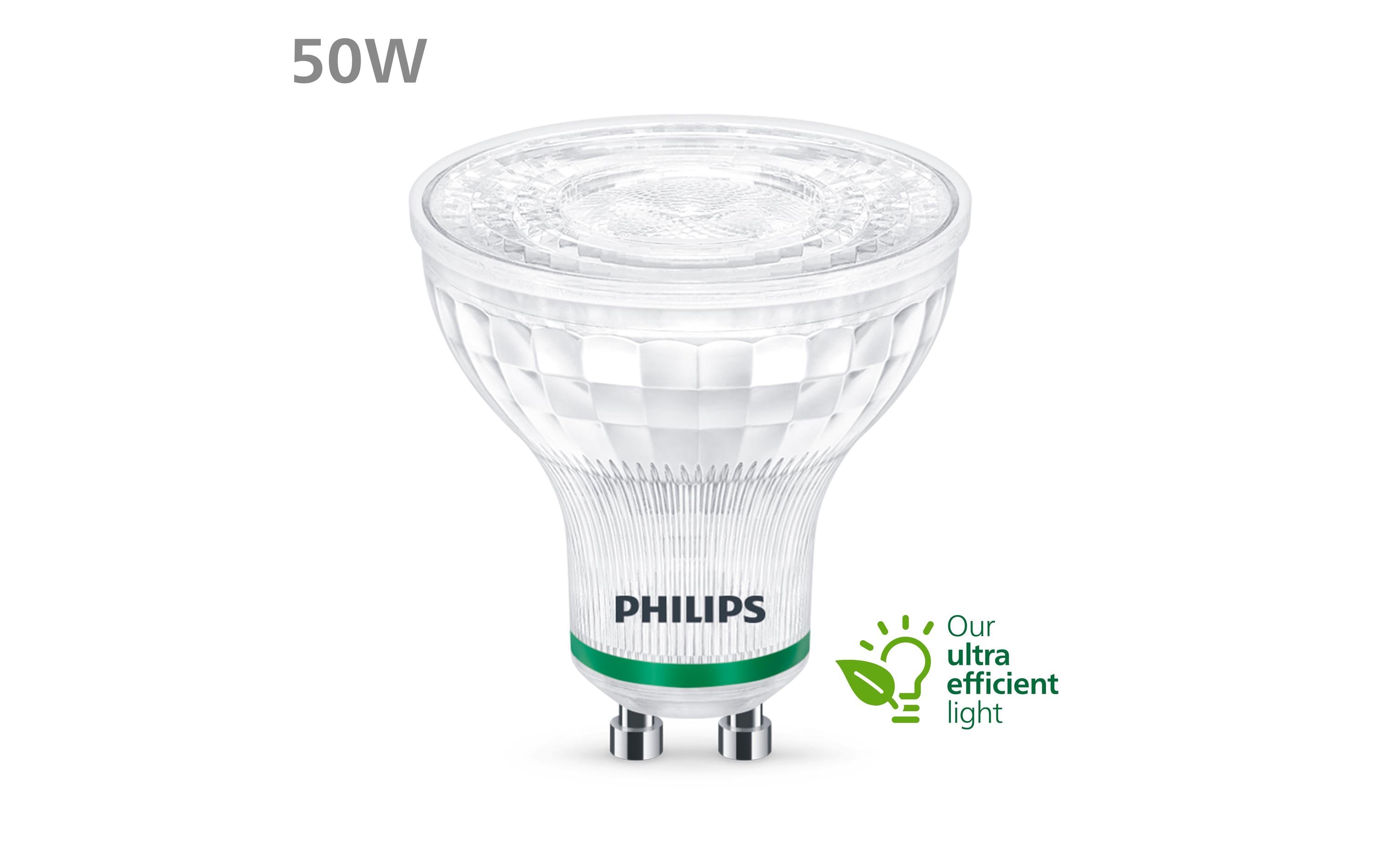 1596947_2 - Mediatech Philips LED Lampe 2.4W (50W) GU10, 380lm, 3000K, nicht dimmbar