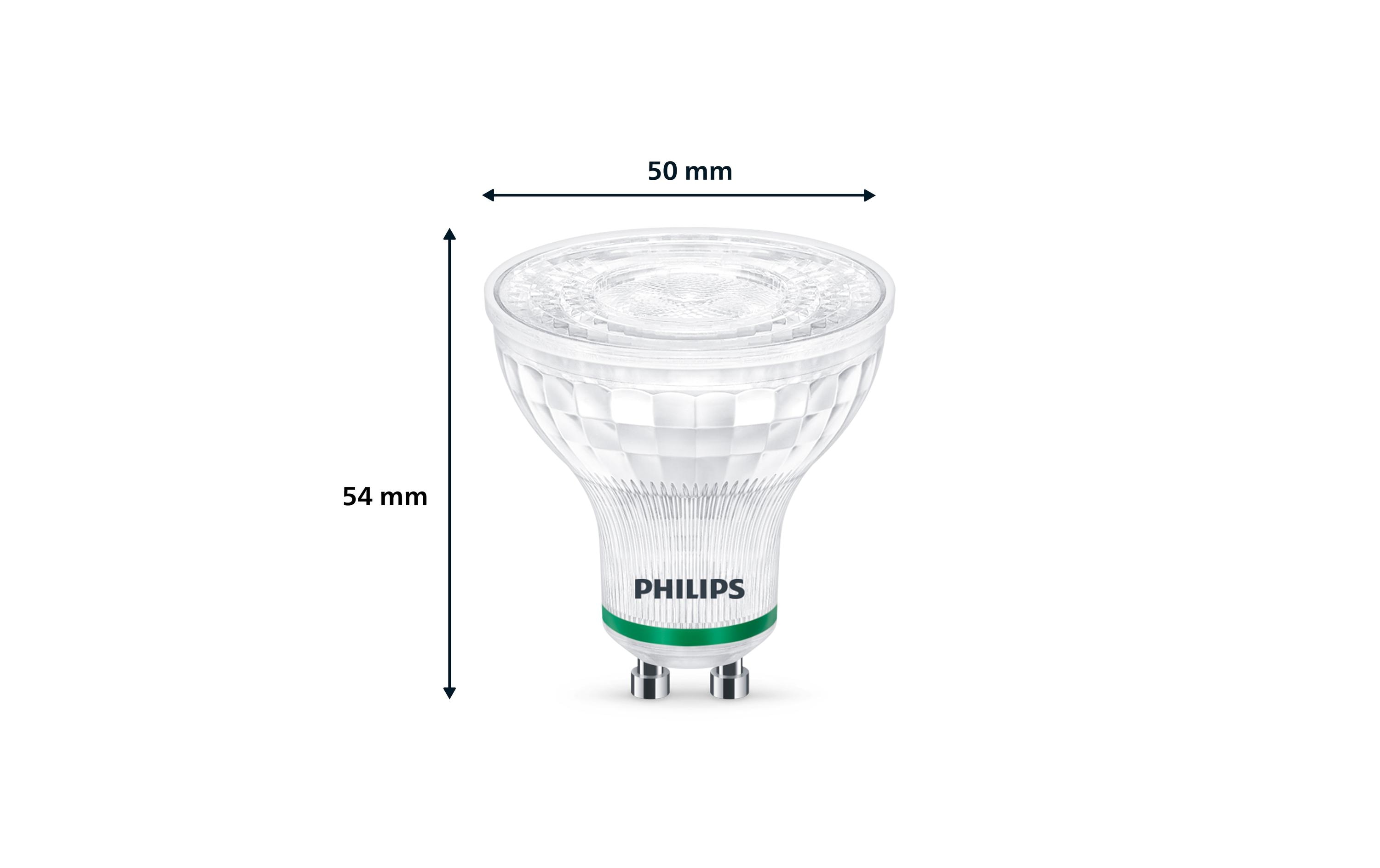 1596947_3 - Mediatech Philips LED Lampe 2.4W (50W) GU10, 380lm, 3000K, nicht dimmbar