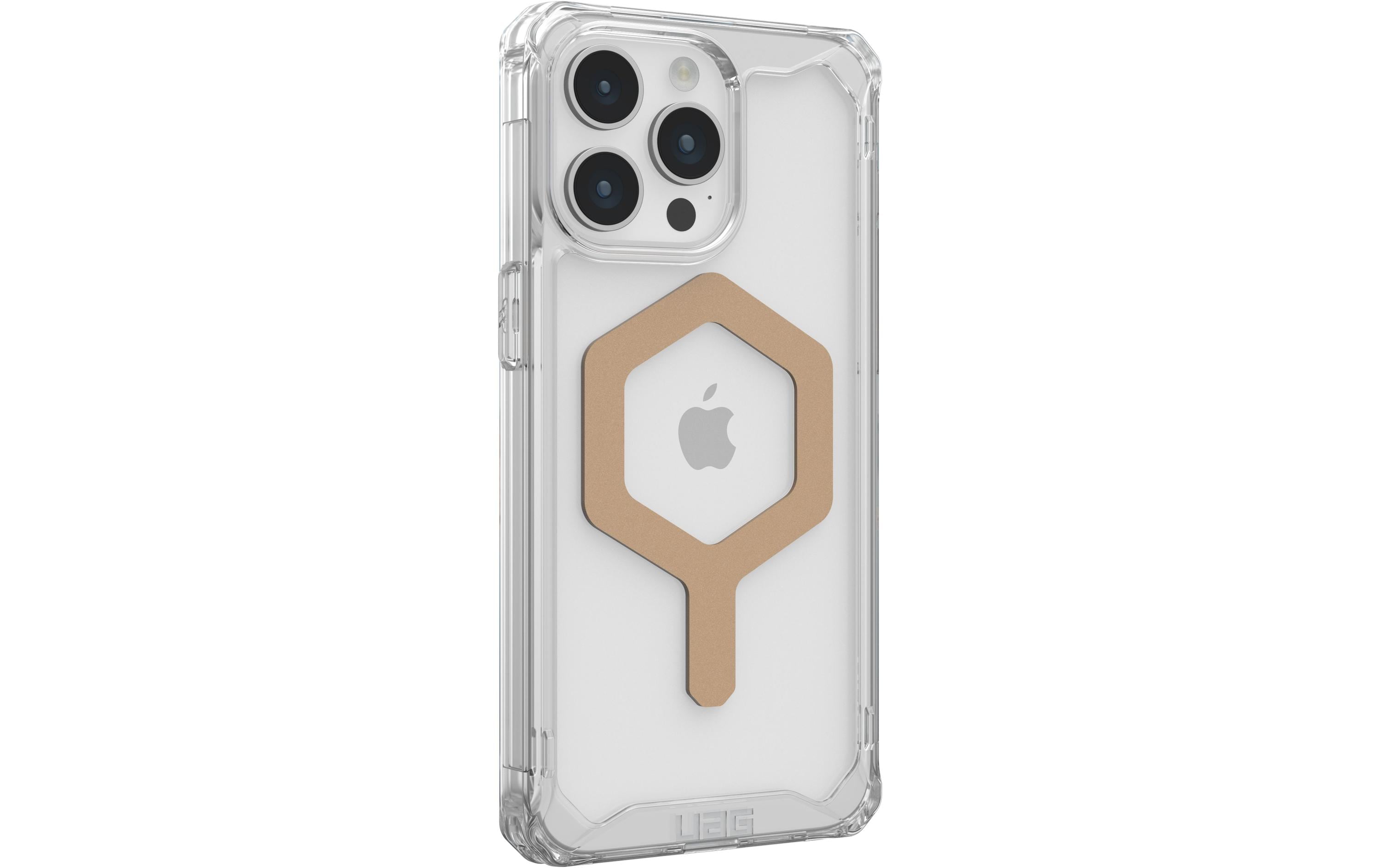 1598552_1 - Mediatech UAG Plyo Magsafe Ice/Gold für iPhone 15 Pro Max