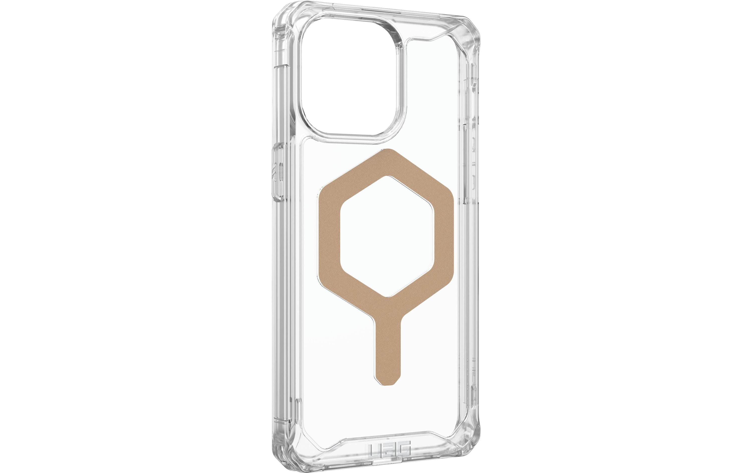 1598552_2 - Mediatech UAG Plyo Magsafe Ice/Gold für iPhone 15 Pro Max
