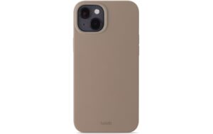 Holdit Silicone Case Mocha Brown für iPhone 15 Plus
