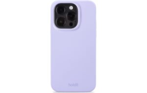 Holdit Silicone Case Lavender für iPhone 15 Pro