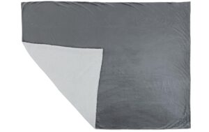 COCON Sherpa Bezug für COCON Gewichtsdecke 160x210 cm, grau