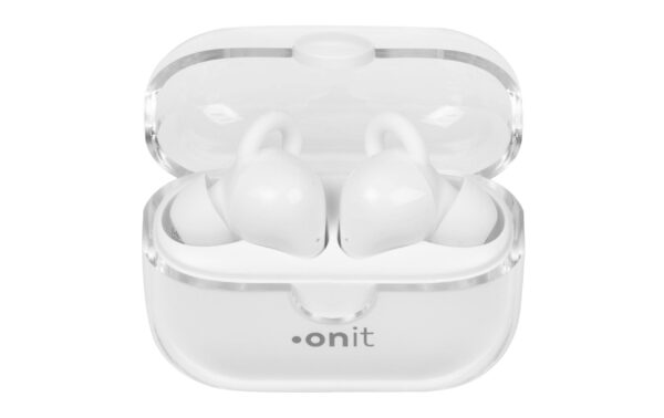 onit TWS Headset Pro ENC in-ear transp.weiss / BT5.3 /  Mikro / Buds