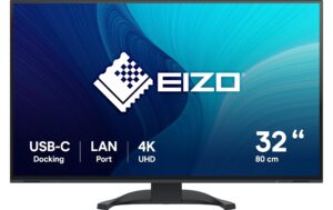 EIZO FlexScan EV3240X BK 32 3840 x 2160 4K, IPS, HDMI, DP, USB-C
