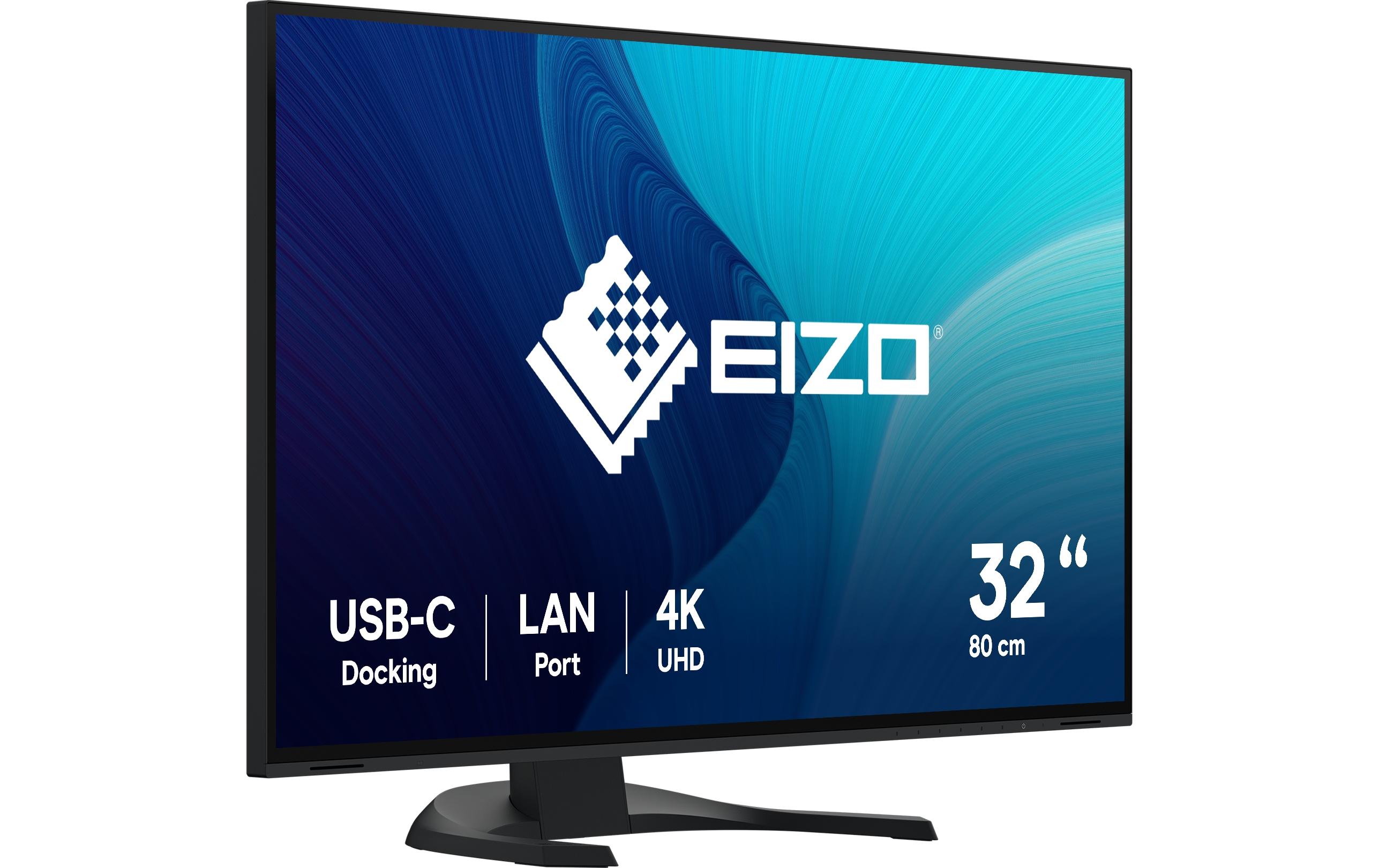 1601760_2 - Mediatech EIZO FlexScan EV3240X BK 32 3840 x 2160 4K, IPS, HDMI, DP, USB-C