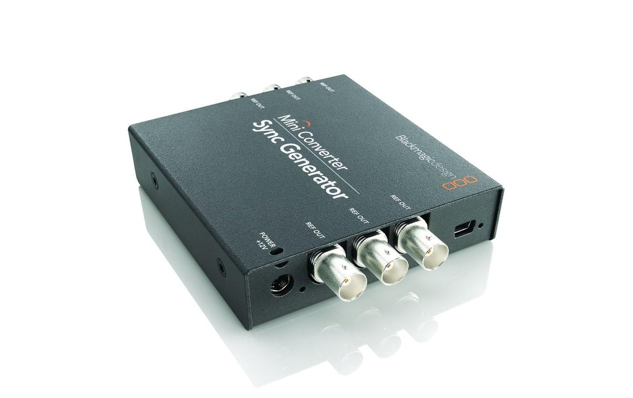 Blackmagic Mini Converter Sync Generator Microsoft Windows + Mac OS kaufen Schweiz | Mediatech.ch