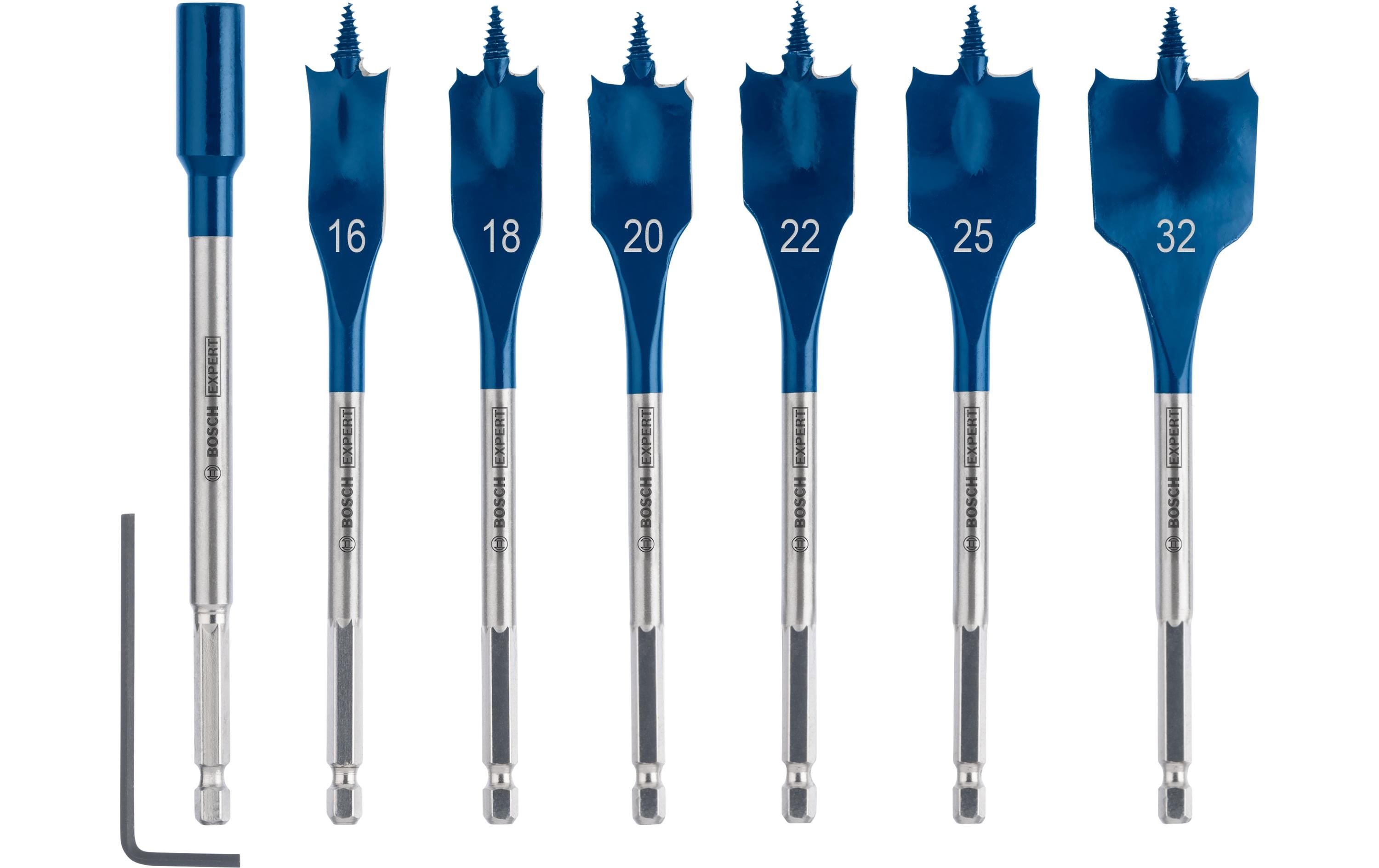 1603990 - Mediatech Bosch Professional EXPERT Self Cut Speed Flachfräsbohrer-Set 7-tlg kaufen | Mediatech.ch