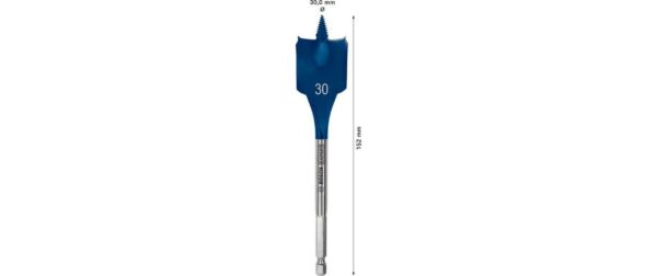 1603991_2 - Mediatech EXPERT Self Cut Speed Flachfräsbohrer 30 x 152mm