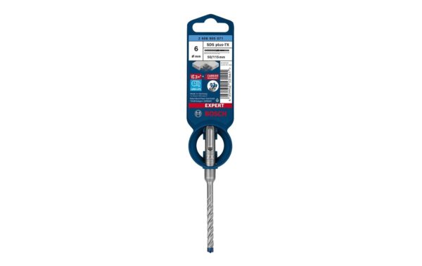 EXPERT SDS plus-7X Hammerbohrer. 6 x 50 x 115mm