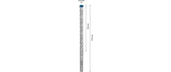 1604008_2 - Mediatech EXPERT SDS plus-7X Hammerbohrer. 12 x 150 x 215mm