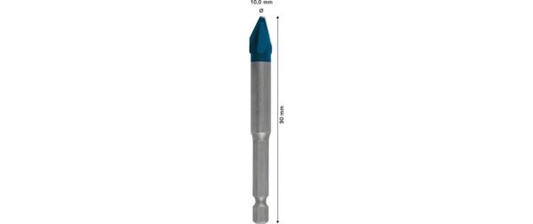 1604047_3 - Mediatech EXPERT HEX-9 HardCeramic Bohrer. 10 x 90mm