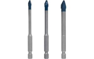 EXPERT HardCeramic HEX-9 Bohrer-Set. 5/6/8mm. 3-tlg.