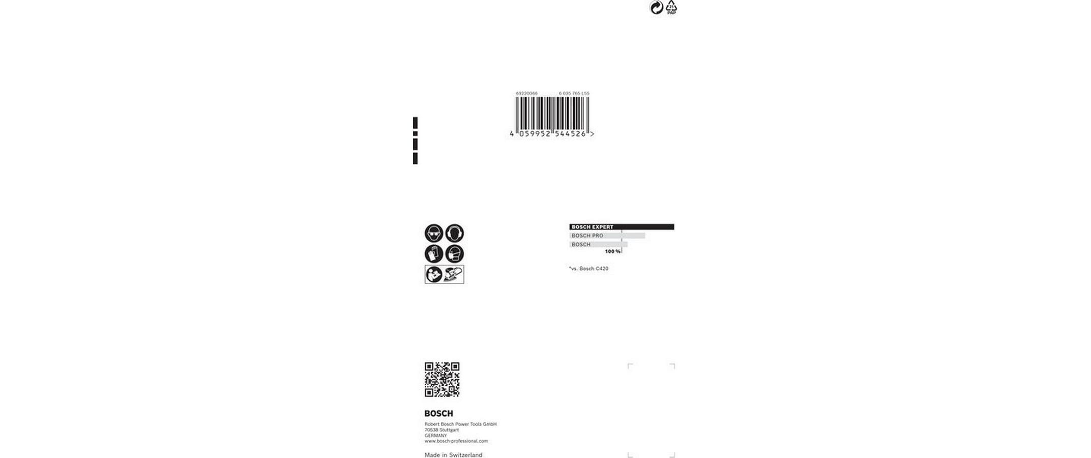 1604146_1 - Mediatech EXPERT C470 Schleifpapier. 100 x 150mm. G 40. 10-tlg.