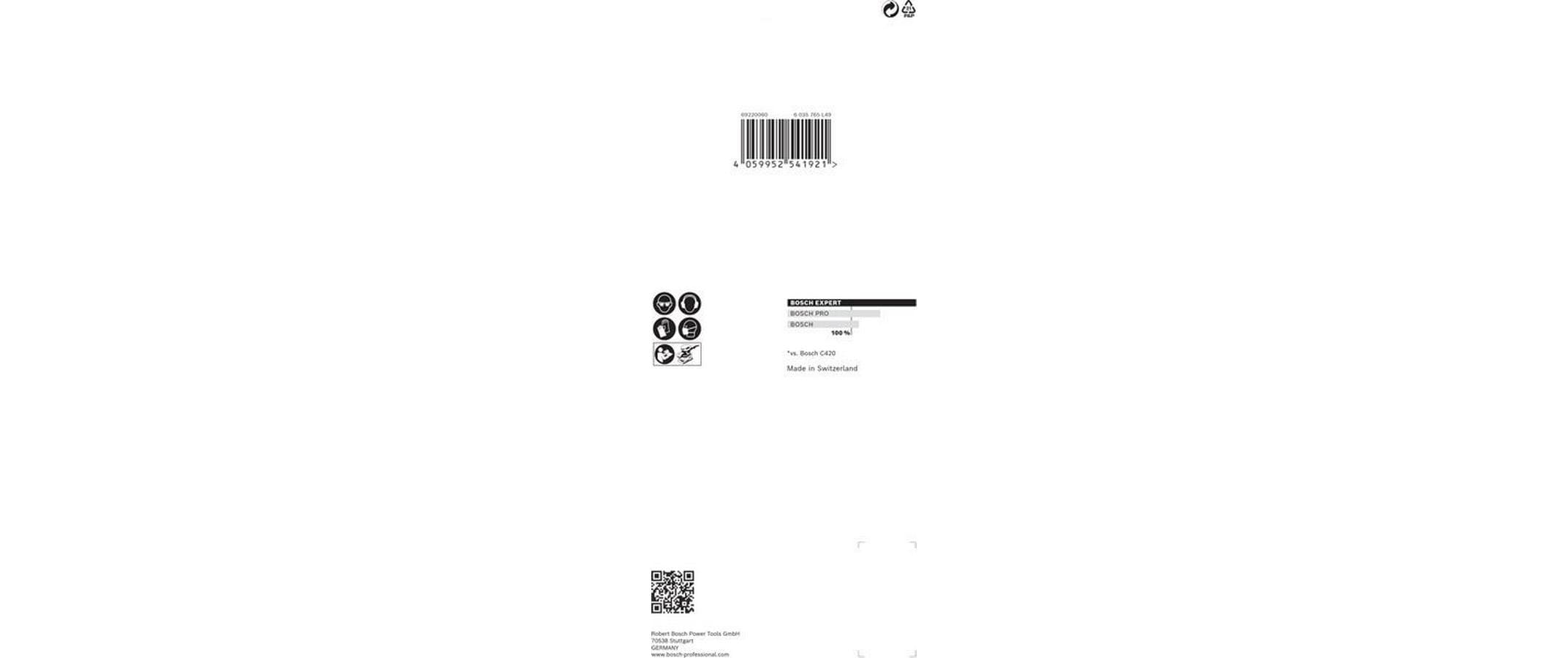 1604153_2 - Mediatech EXPERT C470 Schleifpapier. 93 x 186mm. G 60. 10-tlg.