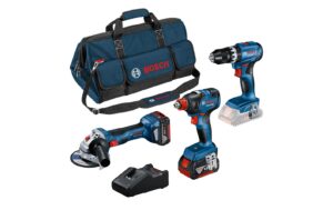 Bosch Professional 18V-GSB+GDX+GWS+2x5A Combo-Kits kaufen | Mediatech.ch
