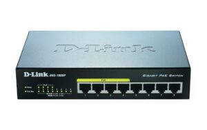 160527 - Mediatech D-Link DGS-1008P/E: 8 Port PoE-Switch 4x PoE mit 15.4W, 1Gbps, ext. NT kaufen Schweiz | Mediatech.ch