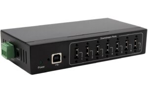 EXSYS EX-11217HMVS, 7-Port USB2.0 HUB und DIN-Rail Montage, 15KV ESD Schutz kaufen Schweiz | Mediatech.ch