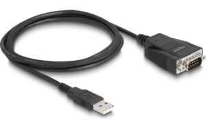 Delock Adapter USB 2 Typ A zu 1x Seriell 232 D-Sub 9 Stecker, mit ESD Schutz kaufen Schweiz | Mediatech.ch