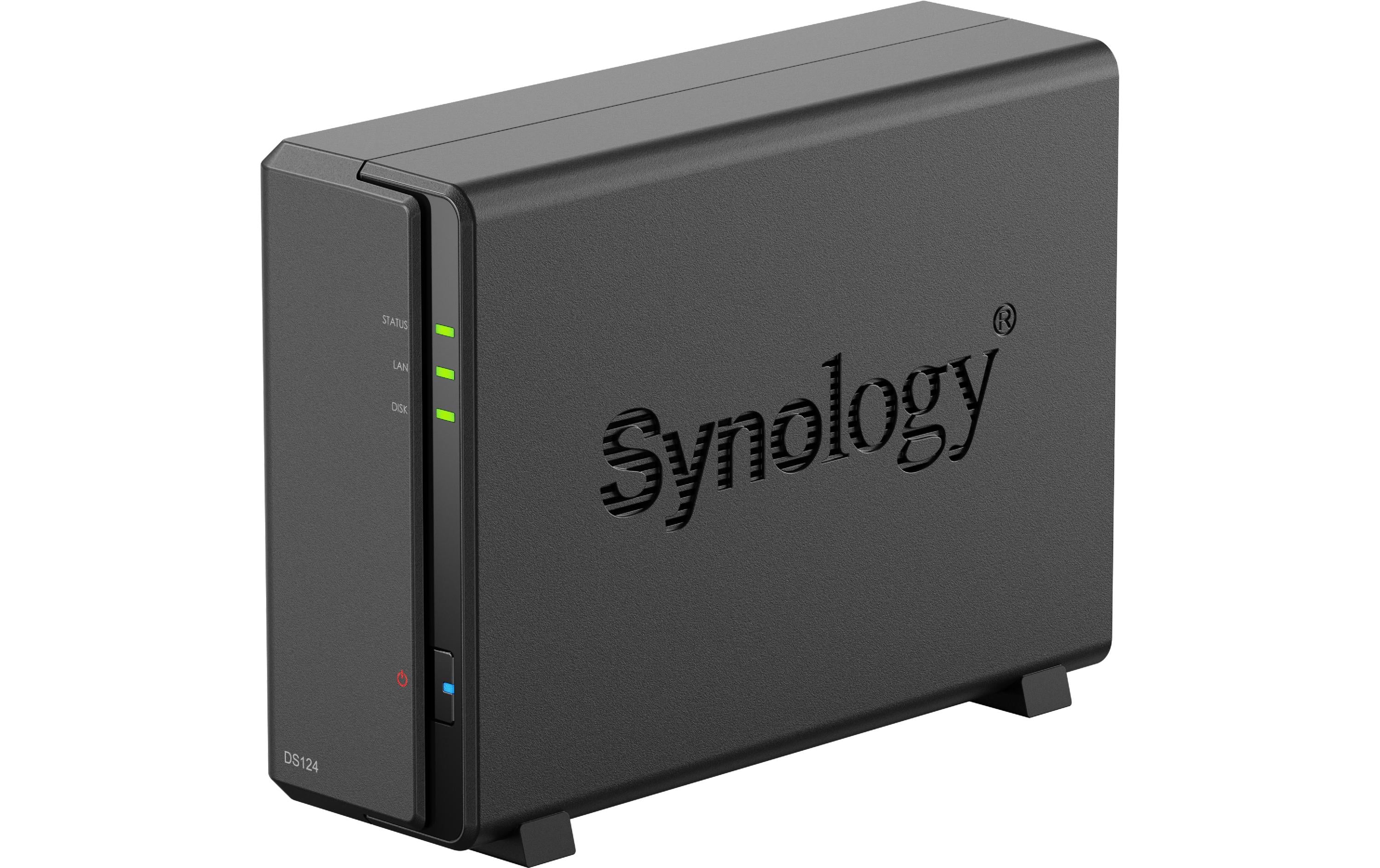 1609266_4 - Mediatech Synology DS124, 1-bay NAS inkl. 1x 2TB HDD WD Red Plus