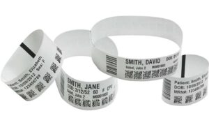Zebra Patientenarmband UltraSoft  Babys 19x152mm weiss, ZD510-HC