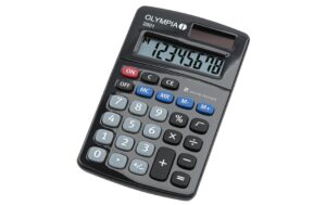 1609500 - Mediatech Olympia Tischrechner 2501 Batterie- und Solarbetrieb kaufen Schweiz | Mediatech.ch