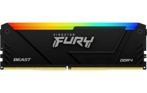 Kingston FURY Beast RGB DDR4 32GB 3600MT/s 1x 32GB, CL18, 1.2V, 288Pin kaufen | Mediatech.ch