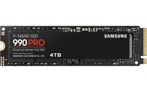 SSD Samsung 990 PRO, 4TB, M.2 2280 TLC NVMe 1.3c, PCIe Gen.4.0 x4, 7450/6900 MB/s