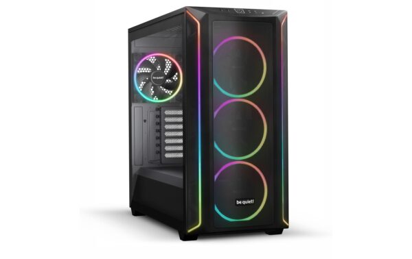 1610129 - Mediatech be quiet Shadow Base 800 FX Schwarz o. NT, 2x 3.5, 4x 2.5, 1x USB T-C, 2x USB