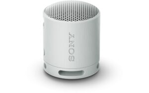 Sony SRS-XB100, Kabelloser Lautsprecher hellgrau, IP67, BT, 16h Akku, Extra Bass