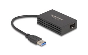 Delock USB Typ-A zu 1x SFP Gigabit LAN bis zu 1000 Mbps Gigabit, schwarz kaufen Schweiz | Mediatech.ch