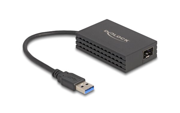 Delock USB Typ-A zu 1x SFP Gigabit LAN bis zu 1000 Mbps Gigabit, schwarz kaufen Schweiz | Mediatech.ch