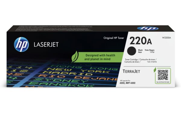 HP Toner 220A - Black (W2200A) Seitenkapazität ~ 2'000 Seiten