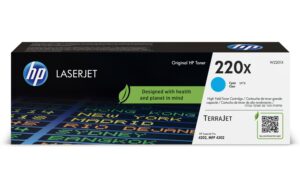 HP Toner 220X - Cyan (W2201X) Seitenkapazität ~ 5'500 Seiten