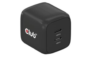 Club 3D, Ladegerät 100W GaN-Technologie 2x USB Typ A, 2x USB Typ C, PD