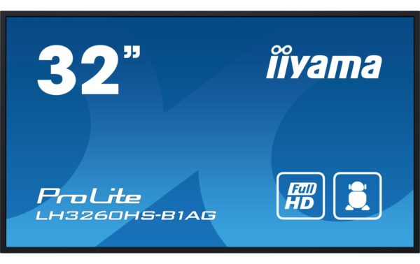 Iiyama LH3260HS-B1AG 32, VA, FHD, 500cd, Slim, Android kaufen Schweiz | Mediatech.ch