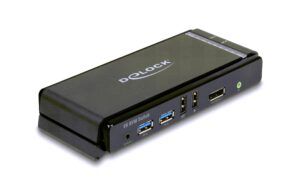 Delock 2 Port Displayport 1.4 KVM-Switch 8k 60Hz, USB, Audio 3.5mm kaufen Schweiz | Mediatech.ch