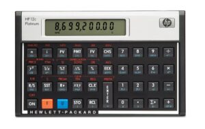 Hewlett-Packard Finanzrechner 12c Platinum Kursberechnungen, Verwaltungsarbeiten kaufen Schweiz | Mediatech.ch