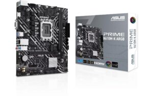 ASUS PRIME H610M-K ARGB, mATX LGA1700, 2x DDR5, PCI-E 4.0 kaufen Schweiz | Mediatech.ch