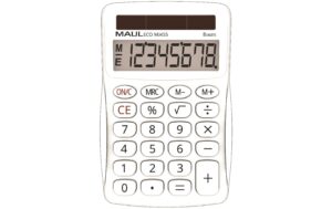 Maul Tischrechner ECO MJ455 8 Stellen, weiss kaufen Schweiz | Mediatech.ch